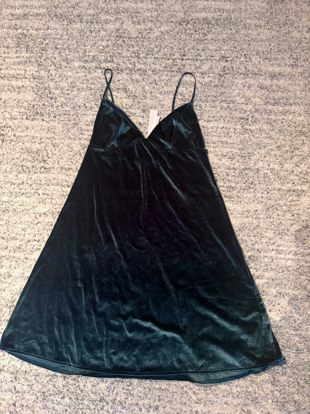 Victoria's Secret Emerald Velvet nightgown